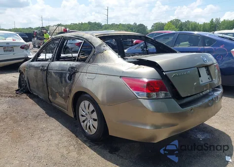 2010 Honda Accord 2.4 Lx from USA, damaged, VIN 1HGCP2F38AA009547